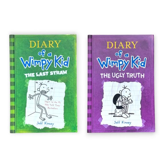 Diary Of A Wimpy Kid - 2-Pack - Hardcover - J. Kinney - Picture 1 of 6
